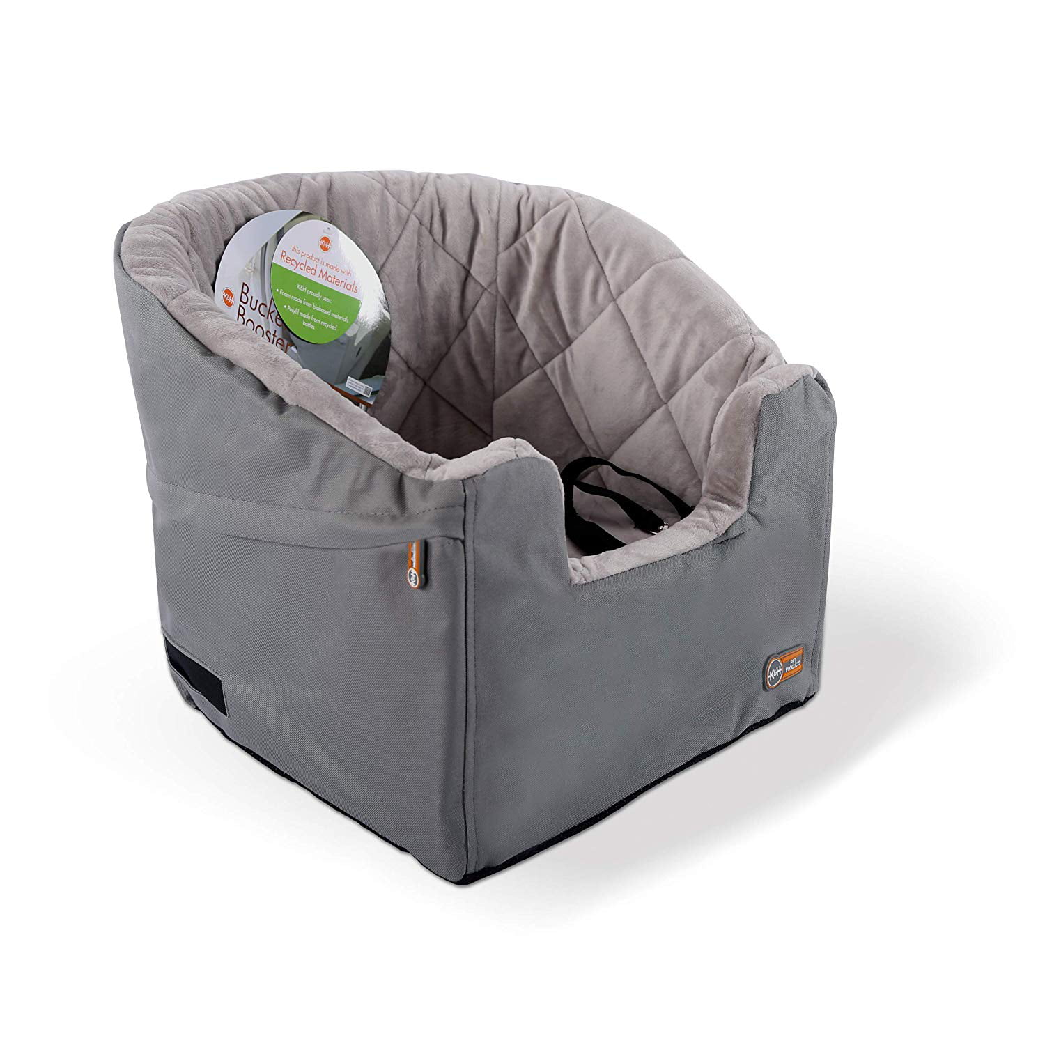 Photo 1 of K&H Pet Products Bucket Booster Pet Seat, Grey, Small