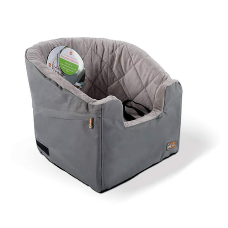 K&H Pet Products Bucket Car Booster Seat, Gray, Small