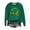Tops-A397Army Green, variant on LEKWK St Patricks Day Women Celtic Knot Shamrock Graphic Tees Crew Neck Sweatshirts Casual Tops Beer Mug Print Pub Outfits