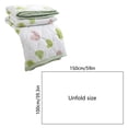 thumbnail image 2 of Washed Cotton Cooling Quilt, 100% Cotton Skin-Friendly Breathable Lightweight Machine Washable, Soft Comfort Summer Air-Conditioning Quilt for Bedroom Travel Home Gifting, F, 2 of 6