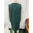thumbnail image 4 of Women's sleeveless knitted dress with pockets, 4 of 9