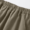 thumbnail image 5 of Full Length Pants For Toddler Boys Girls Pull On Casual Pants Kids' Water Resistant Hiking Pants Quick Dry Lightweight Relaxed Fit Pocket Drawstring Joggers Pants, 5 of 5