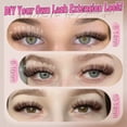 thumbnail image 4 of Lash Clusters Kit Yawamica Brown Fluffy Lash Extension 10-16 mm, 4 of 8