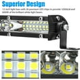 thumbnail image 3 of 12" inch 450W LED Work Light Bar Combo Spot Flood Driving Off Road SUV Boat ATV, 3 of 11