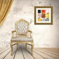 thumbnail image 3 of Popp, Grace 15x15 Gold Ornate Wood Framed with Double Matting Museum Art Print Titled - Sensical II, 3 of 4