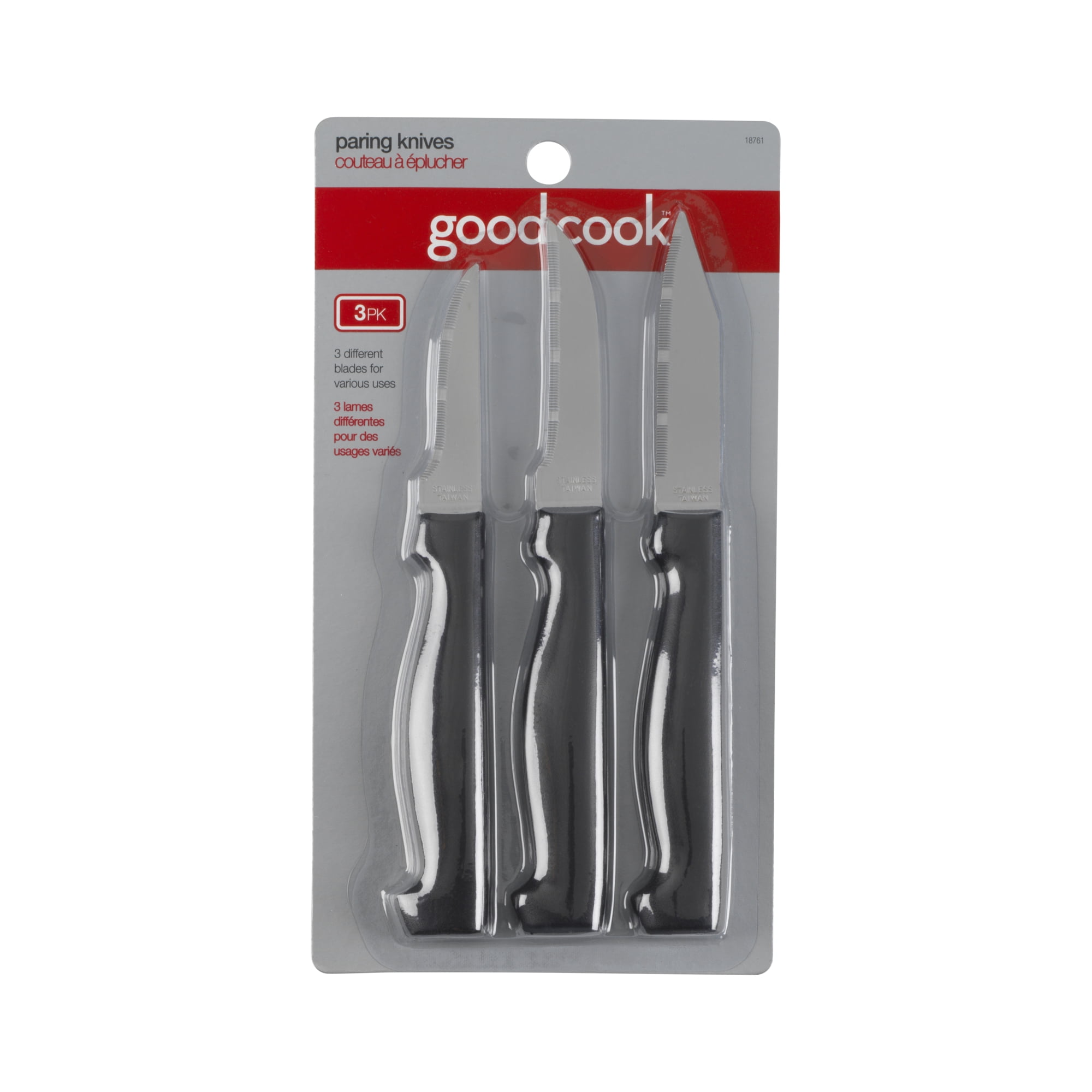 goodcook Paring Knife, 3 Piece