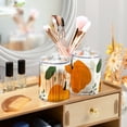 thumbnail image 6 of Cute Pumpkins Leaves Thanksgiving Translucent Plastic Cans Storage Canisters with Lid Set of 4, 6 of 7