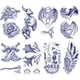 thumbnail image 2 of (G) (Set HC 208 A 214 217) 8 Uds Pegatinas Tatuaje Jugo Semipermanentes Serie Animal 110*180mm Pegatinas Tatuaje Corporal, 2 of 9
