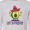 thumbnail image 4 of Inktastic Cinco De Mayo Lets Fiesta Avocado Long Sleeve Youth T-Shirt, 4 of 5