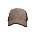 thumbnail image 2 of Top Headwear Straw Adjustable Trucker Hat - Natural/Brown, 2 of 2