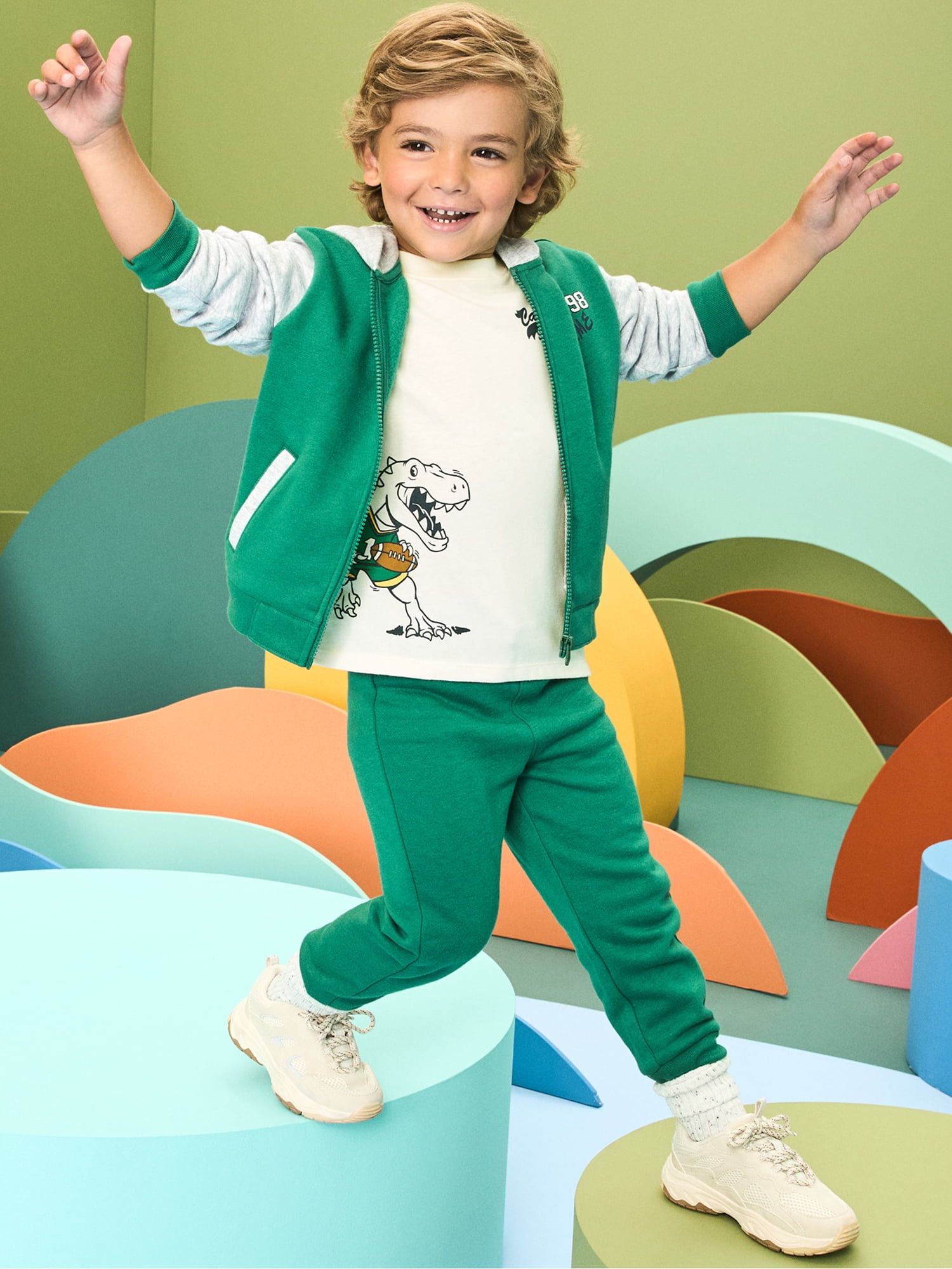 Garanimals Baby & Toddler Boy 6-Piece Kid Pack Outfit Set, Sizes 0-6T
