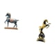 thumbnail image 5 of Figura de caballo, escultura de animal de resina, estatua coleccionable, figura decorativa de escritorio, material resistente y ecológico, adecuada pa, 5 of 8