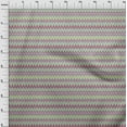 thumbnail image 3 of oneOone Silk Tabby Fabric Chevron Ikat Print Sewing Fabric BTY 42 Inch Wide, 3 of 4