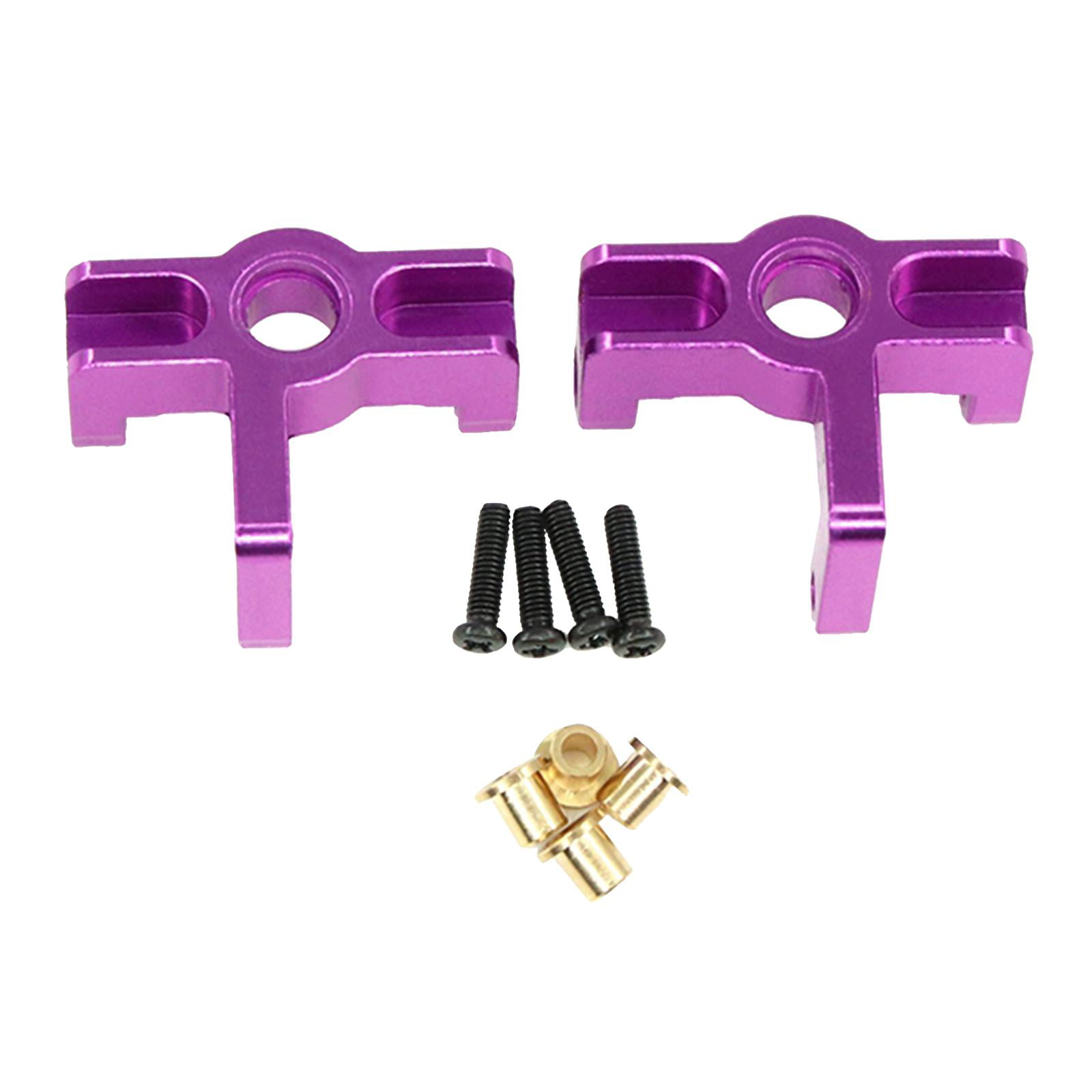Upgrade Metal Suspension Arm Steering Knuckles Hub For WLtoys 144001 RC Car 