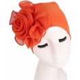 thumbnail image 3 of Mujeres turbante turbante turbante sombrero bufanda sombrero pérdida de cabello sombrero mujeres Adepaton WMZL-487-3, 3 of 3