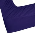 thumbnail image 6 of The Great American Store- 1800 Series 100% Authentic Microfiber Pack of 6 Fitted Sheet / Bottom Sheet 21 Inch Deep Pocket (Solid Royal Blue, Expanded Queen) - ALL ROUND ELASTIC FOR PERFECT FIT, 6 of 6