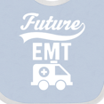 thumbnail image 4 of Inktastic Future EMT Emergency Medical Technician Boys or Girls Baby Bib, 4 of 4