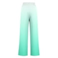 thumbnail image 3 of USNSM Summer Casual Pants for Womens High Waist Comfort Stretch Pants Cotton Linen Gradient Trousers with Pockets Mint Green XL, 3 of 4