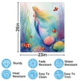 thumbnail image 2 of Mermaid Princess Under the Sea 1 Dishwasher Magnet Cover Decorative Sticker for Home Cabinet Kitchen 23" x26", 2 of 5