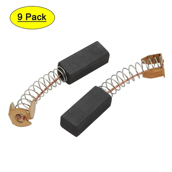 Unique Bargains 9Pcs CB-408 Motor Rotary Power Tool Carbon Brush 19mm x 8mm x 6mm