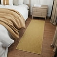 thumbnail image 5 of Ottomanson Solid Kitchen Runner Rug 1'10" x 6' - Non Slip Low Pile Carpet, Beige, 5 of 14