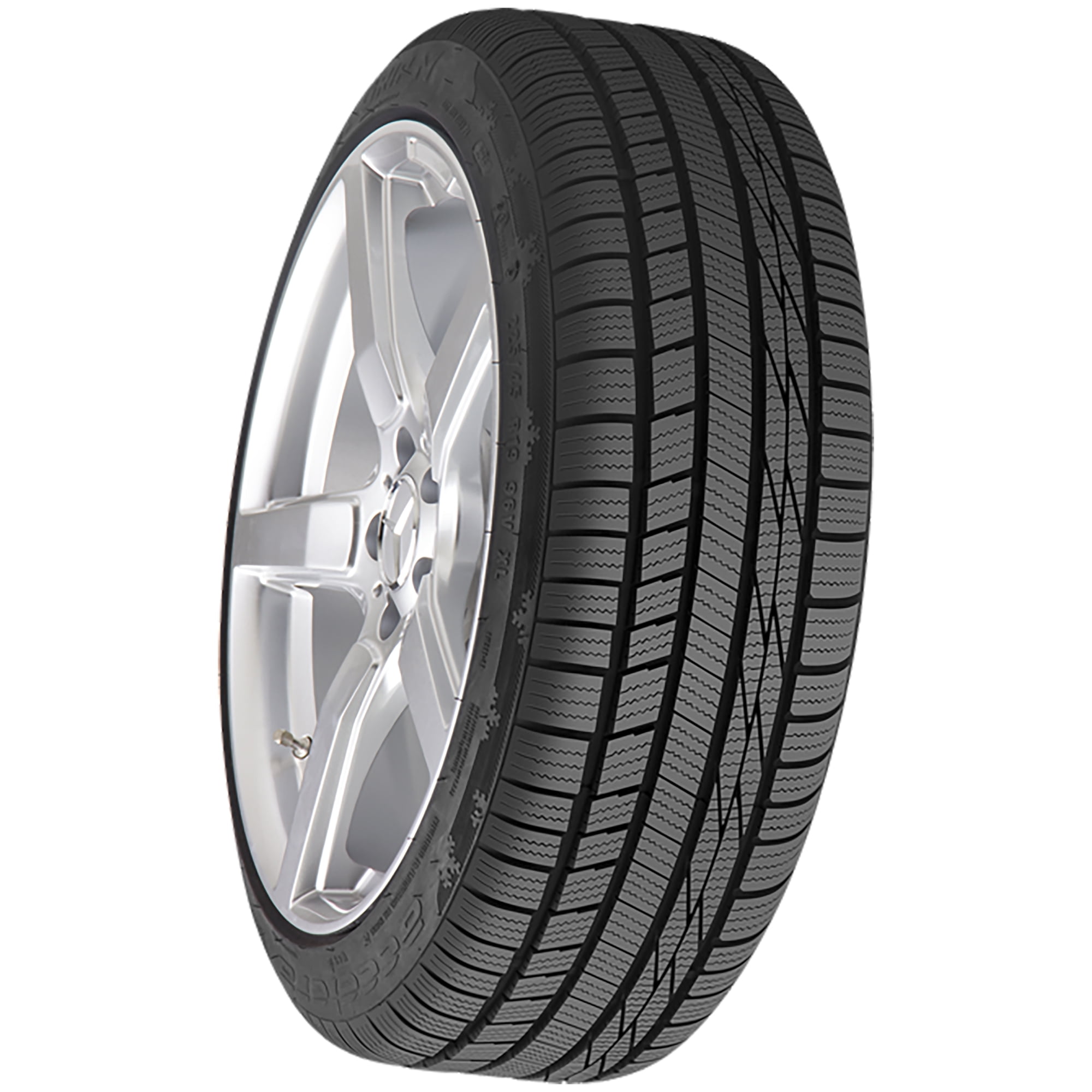 215/45R17　VRX2 Accelera X-Grip Winter Tire 215/45R17 91V XL, Passenger Tire for