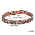 thumbnail image 6 of Magnetic Bracelet, Women's Pure Copper Four-Leaf Clover Bracelet, Ultra Strength Magnetic Bracelet, Copper Bracelets for Women, Copper Bracelet with Adjustment Tool, 6 of 9