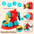 thumbnail image 3 of Juego de masa Aprilwolf, 75 unidades, 4 en 1, para niños con estante para postres, 3 of 8