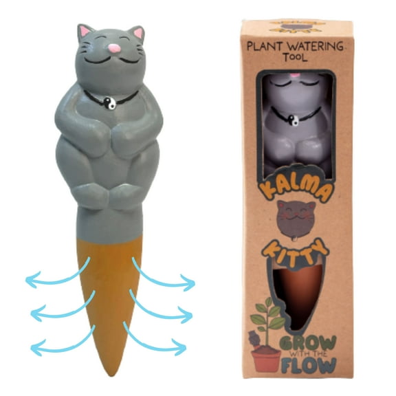 Boxer Gifts Kalma Kitty Terracotta Automatic Watering Spikes - Houseplant Accessories