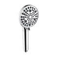 thumbnail image 2 of Yhsdtq,Special Price,9-Mode Handheld Shower, Multi-Spray Function, Portable + Fixed Head, Modern Design, For Home/Gym/Senior Living, Easy Install, Travel Ready, Stainless Steel | Plastic, Silver, 2 of 8