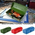thumbnail image 2 of Metal Tool Organizers Box Secure Locking Systems Multi Compartment Storage For DIYer Projects And Construction Sites, 2 of 9