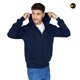 thumbnail image 3 of Sudadera Con Capucha Para Hombre Premium Estilo Casual Sport Hoddie Con Cierre, 3 of 4