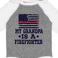 thumbnail image 4 of Inktastic Firefighter Grandpa Fireman Flag Boys or Girls Long Sleeve Baby Bodysuit, 4 of 5