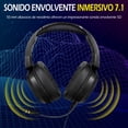 thumbnail image 4 of Auriculares Gaming YUOY: PC, PS4, PS5, Xbox, Switch. Sonido 7.1, Micrófono Cancelación Ruido, RGB, Supraaural., 4 of 7