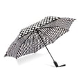 thumbnail image 2 of Canopi by ShedRain Windpro Vented Auto Open and Close 47" Printed Umbrella - Black and White Geo Design, 2 of 6