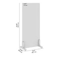 thumbnail image 3 of Bush Business Furniture 24W x 55H Freestanding Privacy Screen in Beige, 3 of 6