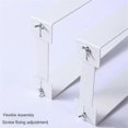 thumbnail image 1 of 1 Set Under Desk PC Mount Bracket for Computer Case Computer Mainframe Hanger Host Box Stand Bracket, 1 of 5