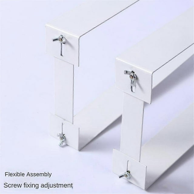 1 Set Under Desk PC Mount Bracket for Computer Case Computer Mainframe Hanger Host Box Stand Bracket