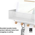 thumbnail image 3 of Organizar Almacenamiento Blanco, Metal, 32 X 9 X 9 Cm, 3 of 5