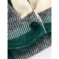 thumbnail image 4 of Innerwin Tops Long Sleeve Mens Blouse Party Button Down Slim Fit Shirts Green 3XL, 4 of 8