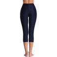 thumbnail image 2 of Charmo Swim Pants for Women High Waisted Swim Capris Swim Shorts Swimming Leggings, 2 of 4
