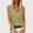 Yellow1, variant on BUIGTTKLOP Plus Size Tank Tops for Women Button down Sleeveless Shirts Collared Solid Color Summer Vest 2026