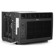 Midea 5,000 BTU Window Air Conditioner, Cools Up To 150 Sq Ft, 3 Cooling Modes, Comfortsense Remote, Black