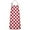 Red and White, variant on Red and White Checkered Pattern Apron-Garden Aprons for Women with Pockets-Cotton Linen Waterproof Kitchen Cooking Gardening Aprons Adjustable for Kitchen,Cooking,BBQ and Salon 33x27 Inch