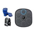 thumbnail image 4 of Máquina de boxeo con música, equipo de entrenamiento de boxeo para niños y adultos, pared de boxeo electrónica Azul, 4 of 8