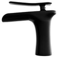thumbnail image 2 of Novatto Vandy GF-365SMB Waterfall Single Lever Lav Faucet in Matte Black, 2 of 4