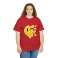 thumbnail image 6 of Flying smiley face tshirt Unisex Heavy Cotton Tee, 6 of 8