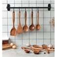 thumbnail image 3 of EASTIN 7PCS Teak Wooden Kitchen Cooking Utensils, Non-Stick Spoons and Spatula Cookware for Home and Kitchen, 3 of 7
