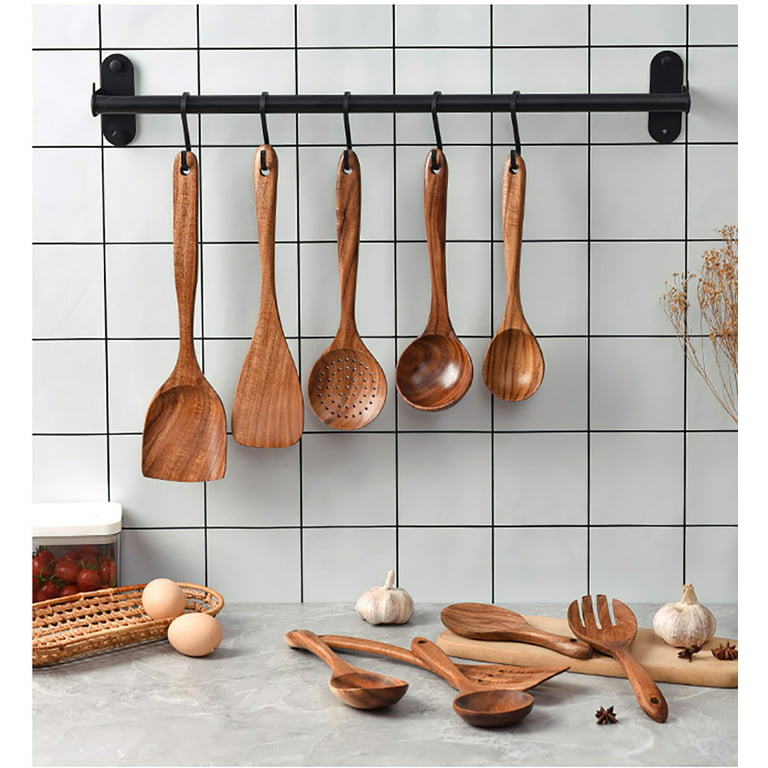 Wooden Spoon Cooking Spoon Set of 7 pcs