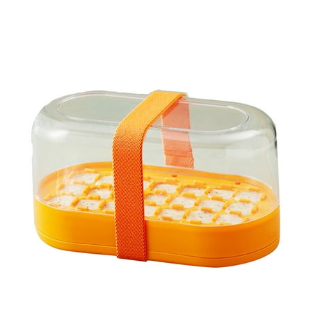 

Hahasong Stackable Food-Grade Silicone Ice Cube Tray for Chilling Cocktails and Whiskey Perfect Freezer Accessory